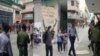 Luis Robles Elizástegui, protestando en el boulevar San Rafael de La Habana para exigir la libertad del rapero Denis Solís.