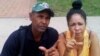 Aimara Nieto Muñoz junto a su esposo, el opositor Ismael Boris Reñí. (Foto cortesía de CubaNet)