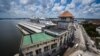 Vista de la terminal de cruceros en el Puerto de La Habana.