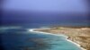 Vista aérea de una isla en el Mar Caribe. JUAN BARRETO / AFP