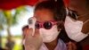 Punto de control de coronavirus en La Habana. (AP/Ramon Espinosa)
