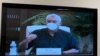 Miguel Díaz-Canel comparece ante la televisión estatal.