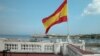 El Castillo de El Morro visto desde la embajada de España en Cuba.